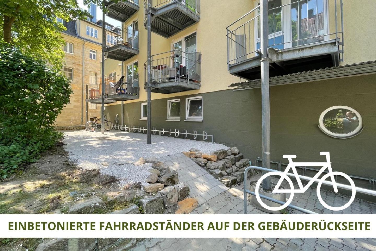 Apartment Wahnfried No5 - Zentrales Cityapartment Kueche Mit Duschbad - 300M Zur Fussgaengerzone Bayreuth Extérieur photo